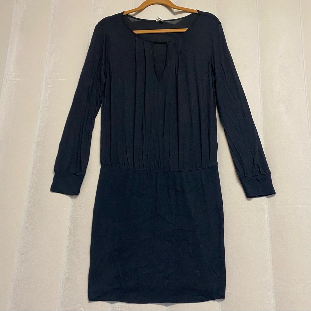 Lanston Revolve Womens Dress Large Shift Keyhole Minimalist Witchcore Whimsigoth